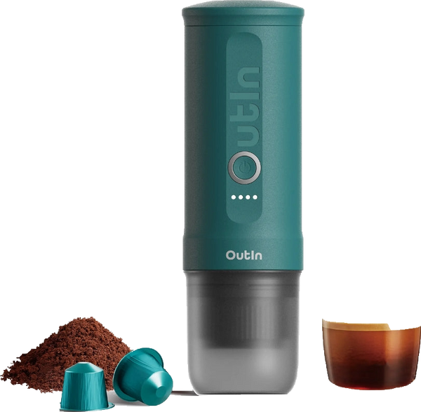 Outin Nano Portable Espresso Machine - Outin Teal|OTEM-01-Teal Keans Claremorris