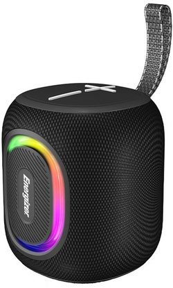 Energizer BTS081 Black Bluetooth Speaker 1200mAh, 8W sound, LED light ring, portable, from Kean’s Claremorris – online at