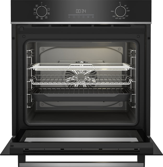 BEKO Multi-Function Single Oven with AirFry Technology – versatile cooking, available at Keans Claremorris
