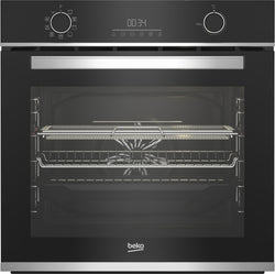Beko 60cm Multifunction Pyro Single Oven with AirFry and AeroPerfect™ technology, touch LED, sold at Kean’s Claremorris. –