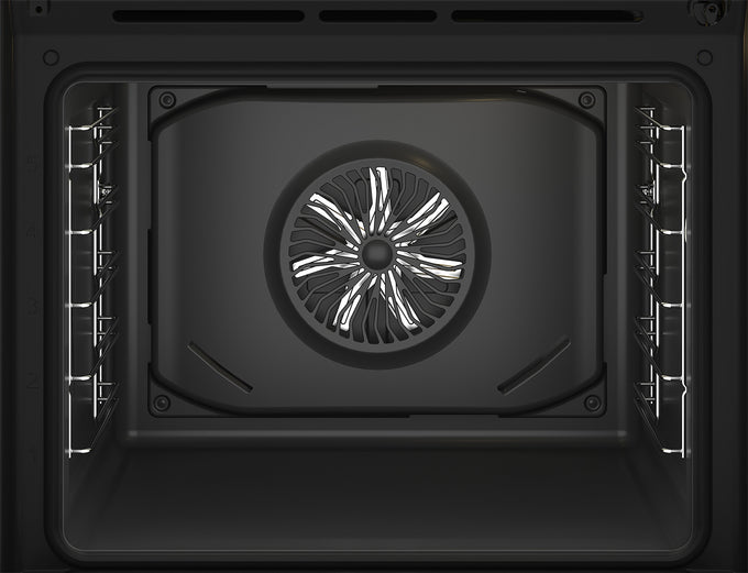 BEKO Multifunction Pyro Single Oven with Air Fry technology – efficient cooking, available at Keans Claremorris.