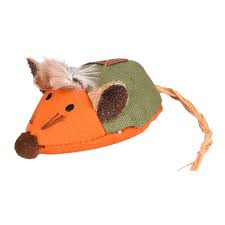 Natura Delight Mouse Cat Toy - realistic plush design for interactive pet play, available at Keans Claremorris.