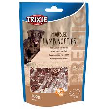 Trixie Premio Marbled Lamb Softies 100g, lamb and fish treat, 72% meat, gluten-free, pet snack – Keans Claremorris