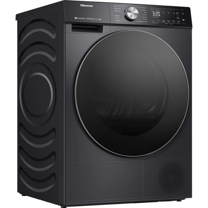 Hisense 10Kg Heat Pump Tumble Dryer Smart WiFi Black - Image 2