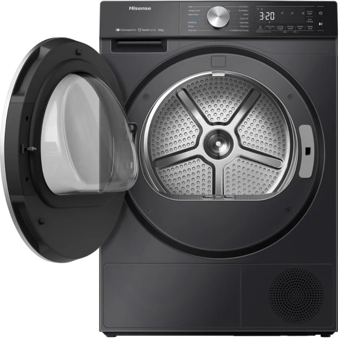 Hisense 10Kg Heat Pump Tumble Dryer Smart WiFi Black - Image 3