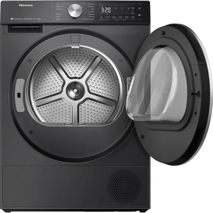 Hisense 10Kg Heat Pump Tumble Dryer Smart WiFi Black - Image 4