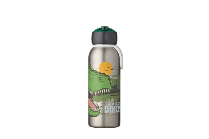 Mepal Flip-up Insulated Bottle Dino 350ml - Image 1