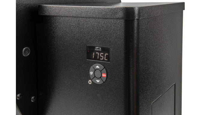 Traeger Ironwood 650 Pellet Grill with digital controller and WiFIRE technology – available at Keans Claremorris.