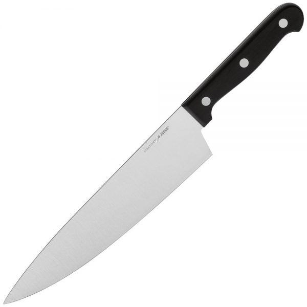 Judge Sabatier IV 21cm cook’s knife with stainless steel blade, full tang, triple-riveted Pom C handle, sharp edge – Keans