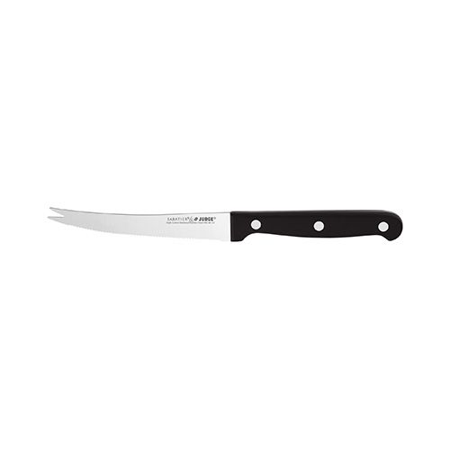 Judge Sabatier IV 11cm cheese, tomato, vegetable knife with stainless steel blade and riveted handle – Keans Claremorris