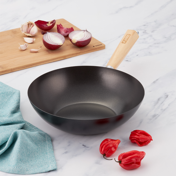 Judge Essentials 28cm Non-Stick Wok for Easy Cooking - Available at Keans Claremorris