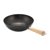 Judge Essentials 26cm non-stick carbon steel wok with thermic base and heat-resistant handle – Keans Claremorris