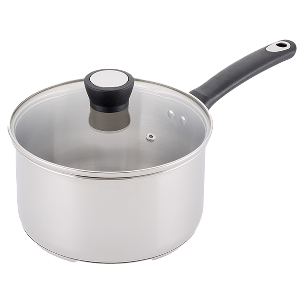 Judge Essential Cookware, 20cm Saucepan, 3L - Image 2