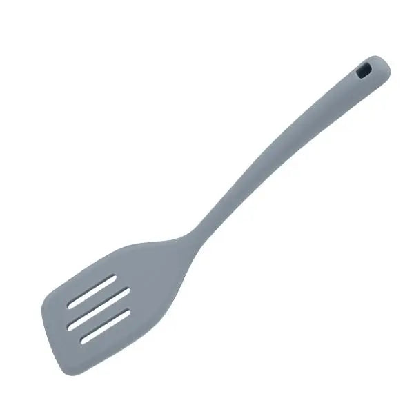 Judge Silicone Slotted Turner with Non-Slip Handle, Flexible Edges, Dishwasher Safe – Keans Claremorris