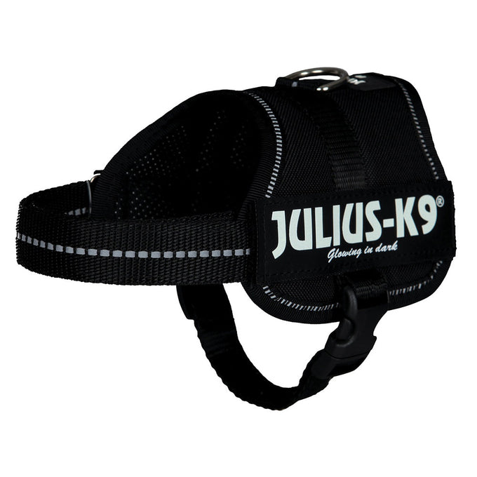 Julius-K9 Baby 1 Powerharness Black, ergonomic, breathable, adjustable straps, reflective, extra robust – Keans Claremorris