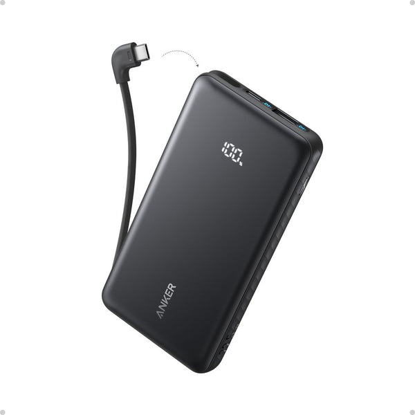 keans-Anker Anker Zolo Power Bank (20K, 22.5W, Built-In USB-C Cable) 