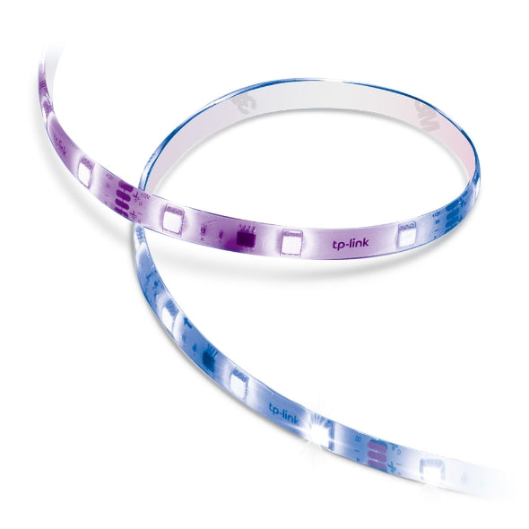 Tapo L920-5 RGBIC LED strip showing multiple colours across 50 individually controllable lighting zones