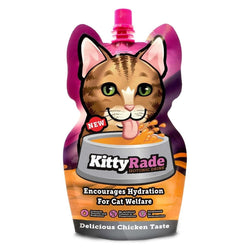 KittyRade 250ml isotonic cat drink with chicken flavor for hydration, kidney health, prebiotics, taurine – Keans Claremorris.