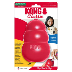 KONG Classic Red Dog Toy – Sizes S to XXL