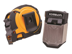 Komelon 8m (26ft) Contractors Tape With Free Belt Clip | XMS25PROTAPE