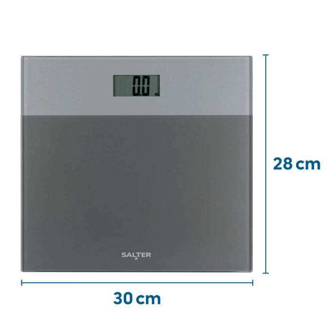 Salter Bathroom - Glass Digital Scale Silver/Grey - Image 3
