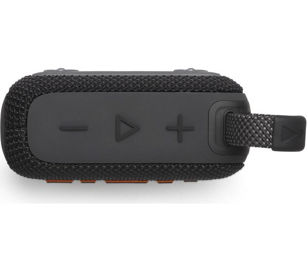 JBL GO 4 Black Portable Bluetooth Speaker with Waterproof Design - Available at Keans Claremorris