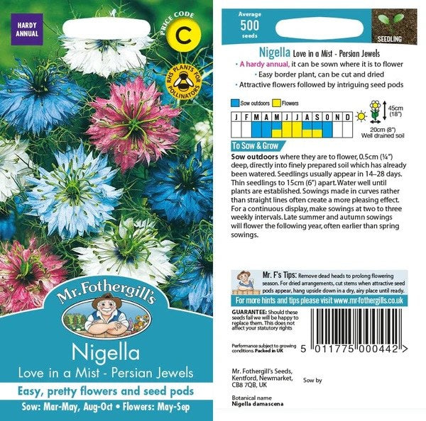 Nigella Love In A Mist - Persian Jewels - Image 1