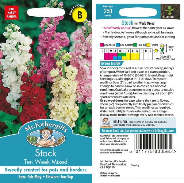 Stock Ten Week Mix - Image 1