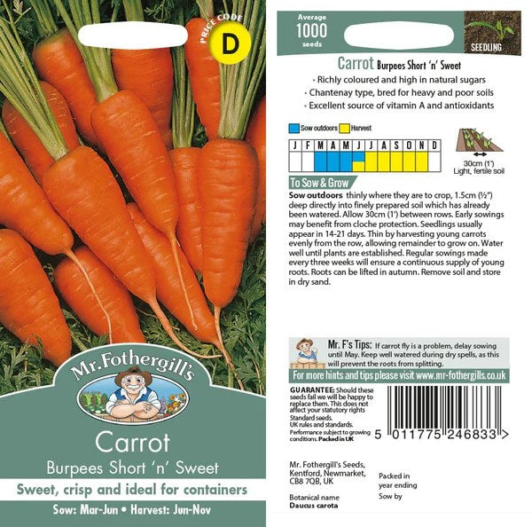 Carrot Burpees Short 'N' Sweet - Image 1