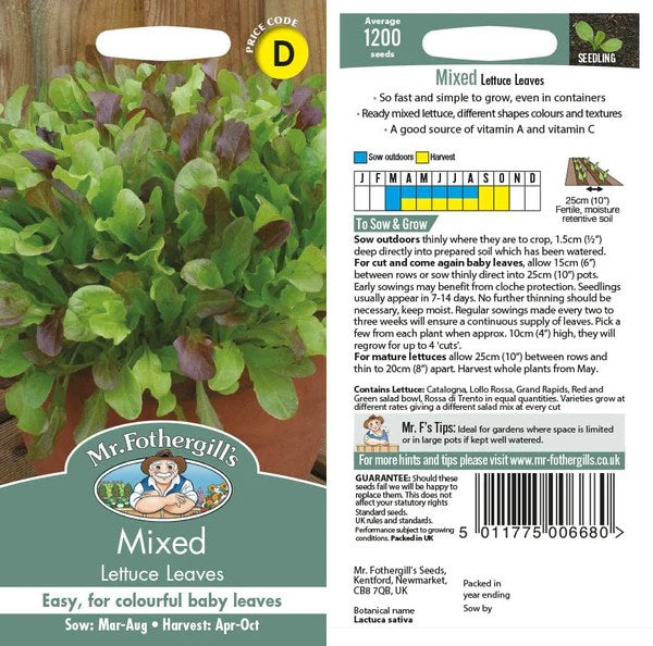 Lettuce Leaves Mixture - Image 1