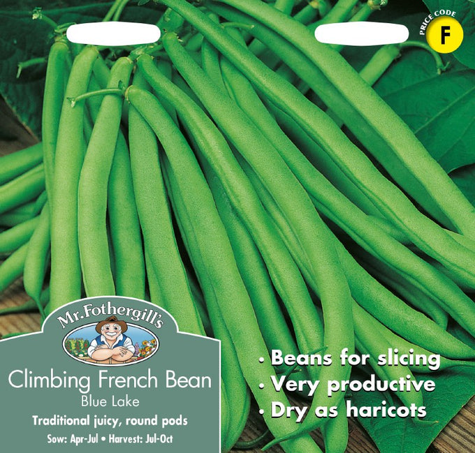 Climbing French Bean Blue Lake - Image 1