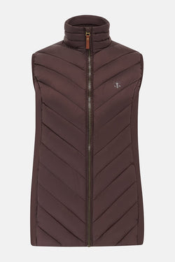 Laurel Ladies Gilet - Cocoa