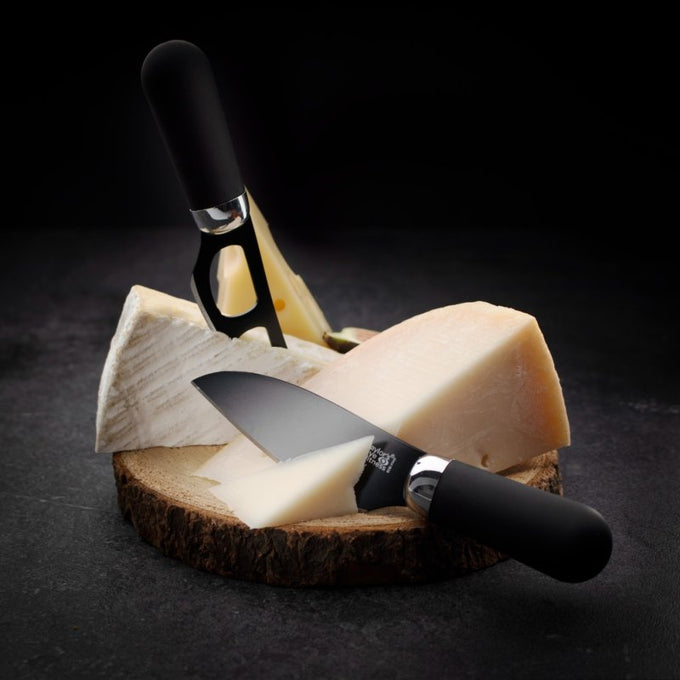 Chrome Black - 4 Piece Cheese Knife Set - Image 3