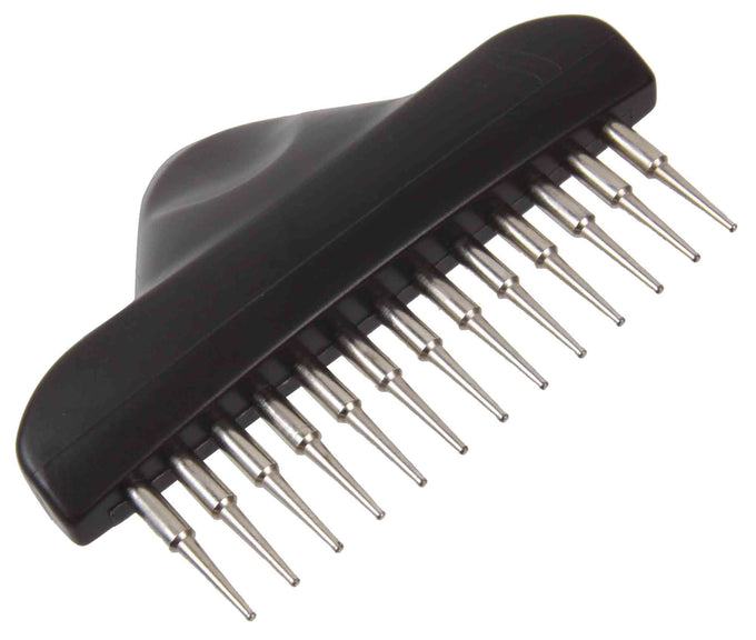 Metal Groomer for Long Hair 15cm - Durable Stainless Steel Comb by Keans Claremorris