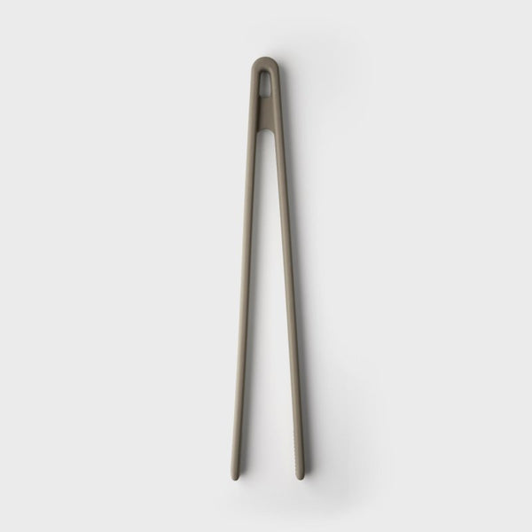 Grey 29cm silicone tongs, heat resistant to 260°C, non-scratch, BPA free, dishwasher safe – Keans Claremorris