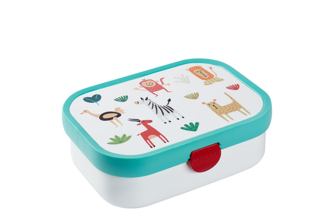 Mepal Lunch Box Campus Animal Friends with bento, fits 4 sandwiches, dishwasher safe, made in Holland – Keans Claremorris