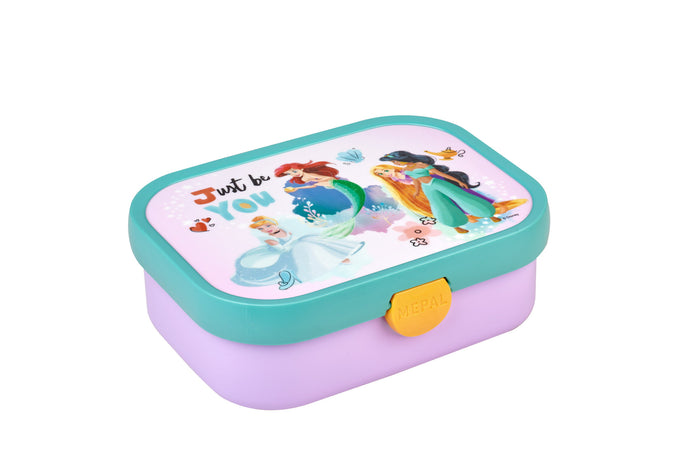 Mepal Disney Princess lunch box with removable bento tray, fits 4 sandwiches, dishwasher safe – Keans Claremorris.