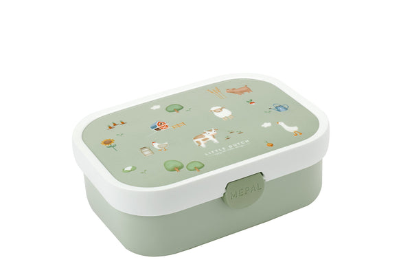 Mepal Lunch Box Campus Little Farm with bento, fits 4 sandwiches, dishwasher safe, made in Holland – Keans Claremorris.