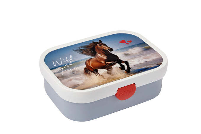Mepal Lunch Box Campus Wild Horse with bento, fits 4 sandwiches, dishwasher safe, made in Holland – Keans Claremorris