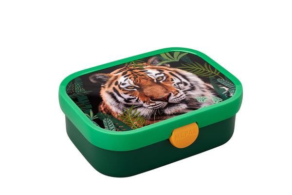 Mepal Wild Tiger lunch box with bento, fits 4 sandwiches, dishwasher safe, made in Holland – Keans Claremorris.