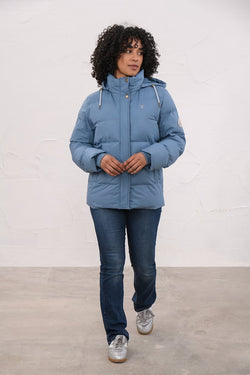 Margot Ladies Coat Bluestone