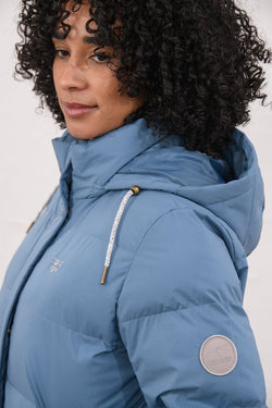 Margot Ladies Coat Bluestone
