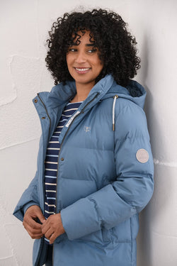 Margot Ladies Coat Bluestone