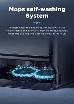 Midea V12 Auto Collector Robot Vacuum Cleaner with smart navigation, powerful suction – available at Keans Claremorris