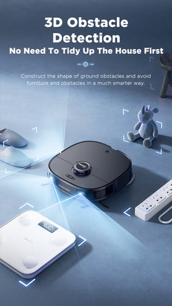 Midea V12 Auto Collector Robot Vacuum Cleaner with smart navigation, powerful suction – available at Keans Claremorris
