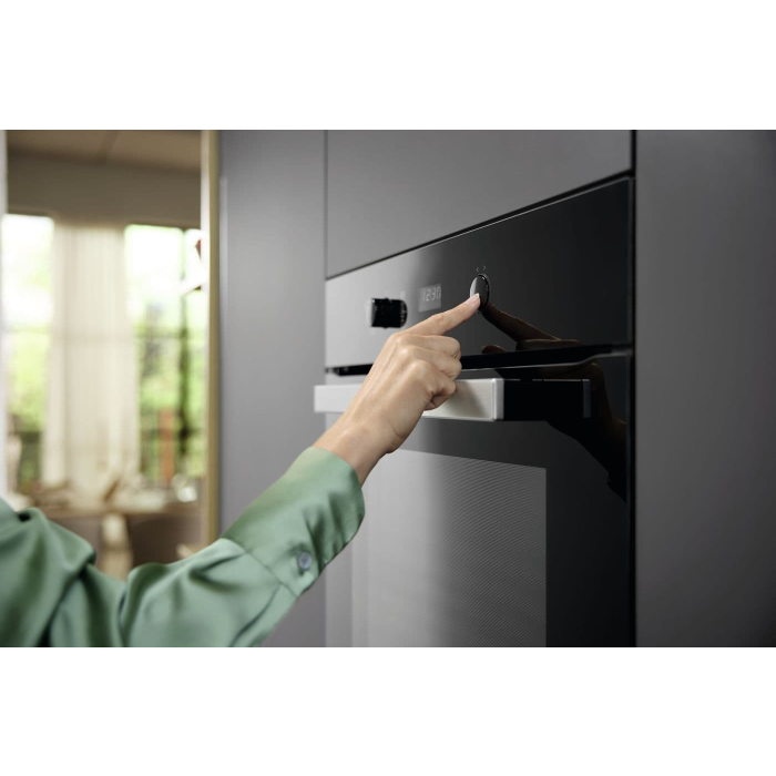 Miele H2455B built-in black oven with catalytic liners, sleek design – available at Keans Claremorris
