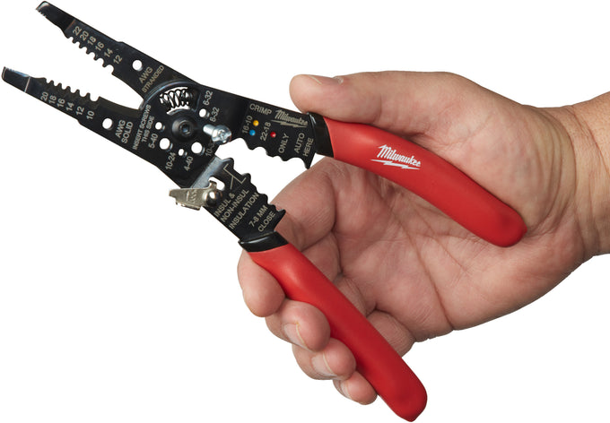 Milwaukee Multi-Purpose Wire Stripper with Crimper - Image 3