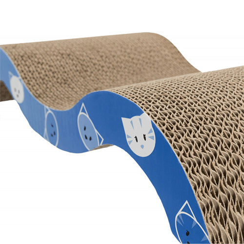 Mini Scratching Wave cat toy with durable design for playful cats – available at Keans Claremorris.