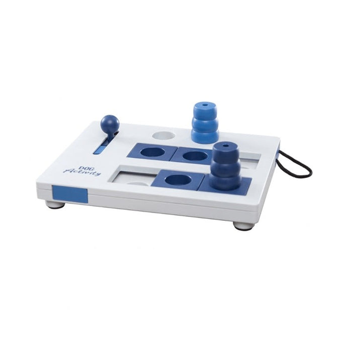 Dog Activity Mini Mover Strategy Game for small dogs, puzzle toy with cones, drawers, non-slip base – Keans Claremorris