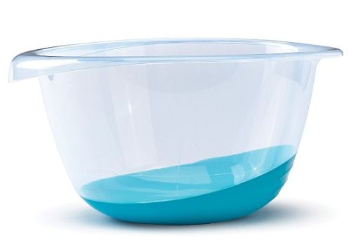 Whitefurze 6L premium mixing bowl with pouring lip, nonslip base, ergonomic handle, durable plastic – Keans Claremorris
